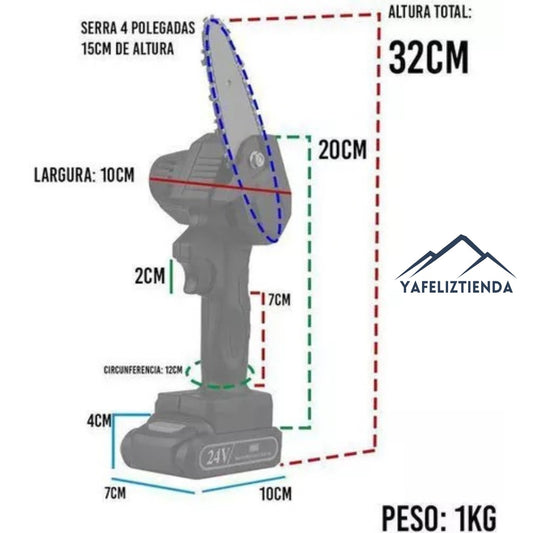 Mini Sierra Eléctrica 24V