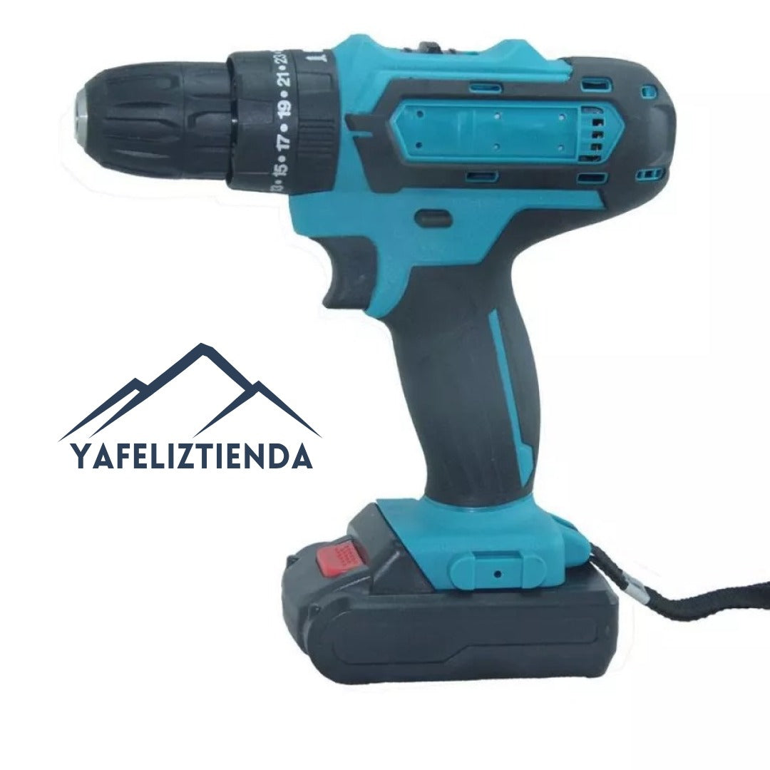 Taladro 98v Inalambrico 2 Bat Con Accs