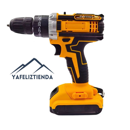 Caja de Herramientas con Taladro Eléctrico